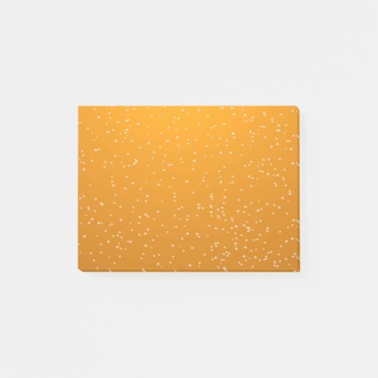 Kunst met kleine belletjes tegen achtergrond post-it® notes (Voorkant)