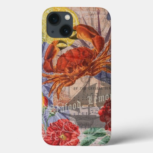 Kunst met krabben Case-Mate iPhone case (Achterkant)