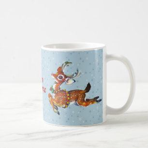 kunst met rode neus koffiemok
