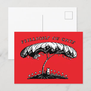  kunst Miljoenen katten Wanda Gag 1928 Briefkaart
