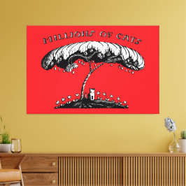 kunst Miljoenen katten Wanda Gag 1928 Canvas Afdruk