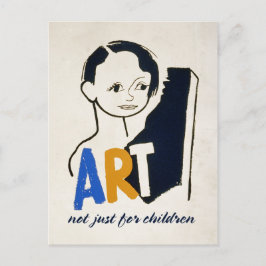 KUNST... niet alleen voor kinderen [ briefkaart ]