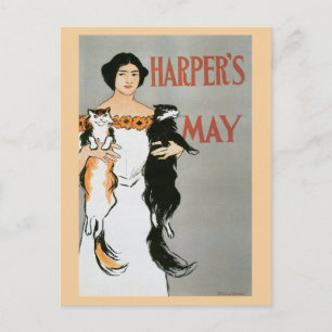  kunst Nieuw-Zeeland Het tijdschrift Mei van Harpe Briefkaart