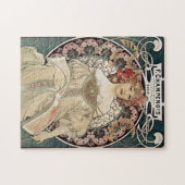  Kunst Nieuwe Alphonse Mucha Kunst schilderen Legpuzzel (Horizontaal)
