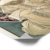 Kunst Nieuwe Alphonse Mucha Kunst schilderen Poster (Hoek)