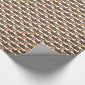  Kunst Nieuwe Beeldbedekking rosebush Cadeaupapier (Hoek)