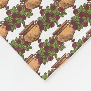  Kunst Nieuwe Beeldbedekking rosebush Fleece Deken