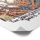  kunst Nieuwe Franse fiets Poster (Hoek)