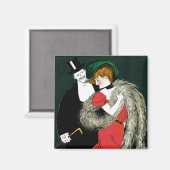  Kunst Nieuwe, Italiaanse Mode Liefde Romance Magneet (Voorkant / Achterkant)