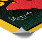  Kunst Nieuwe, Italiaanse Mode Liefde Romance Poster (Hoek)