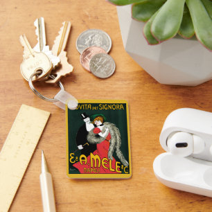 Kunst Nieuwe, Italiaanse Mode Liefde Romance Sleutelhanger