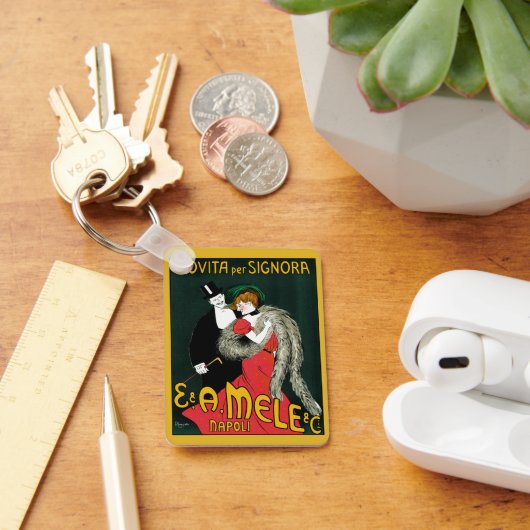 Kunst Nieuwe, Italiaanse Mode Liefde Romance Sleutelhanger (Bureau)