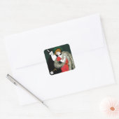  Kunst Nieuwe, Italiaanse Mode Liefde Romance Vierkante Sticker (Envelop)
