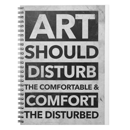 kunst notitieboek (Voorkant)