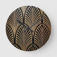 Kunst nouveau, art deco, ventilatorpatroon, brons,