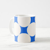 🖌️ Kunst ontmoet Koffie: de Polka Pattern Mok (Voorkant links)