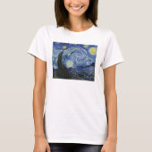 Kunst ontmoet Wiskunde, Van Gogh ontmoet Fibonacci T-shirt (Voorkant)