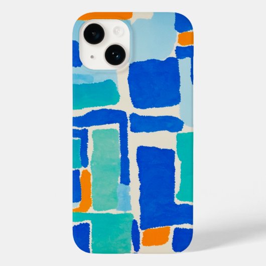 Kunst Ontwerp iPhone Case (Achterkant)