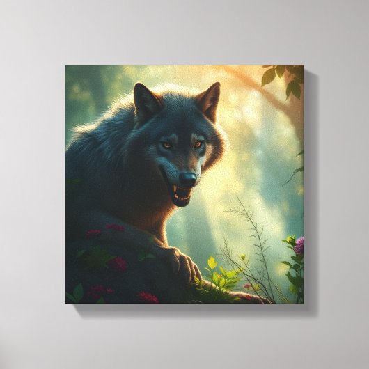 Kunst op canvas afdruk (Voorkant)