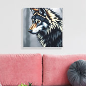 Kunst op canvas afdruk (Insitu (Woonkamer))