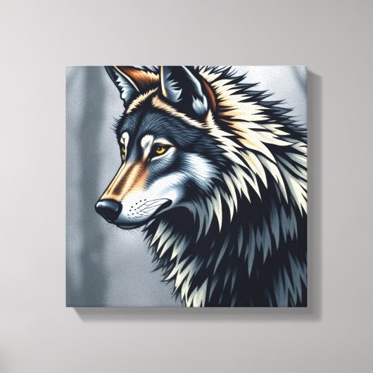Kunst op canvas afdruk (Voorkant)