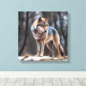 Kunst op canvas afdruk (Insitu (Houten vloer))