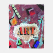 Kunst op Cutrone Fleece Deken (Voorkant)