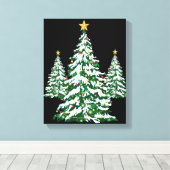 Kunst op feestschilderij canvas afdruk (Insitu (Houten vloer))