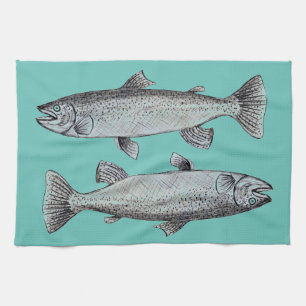 Kunst op keukenhanddoek
