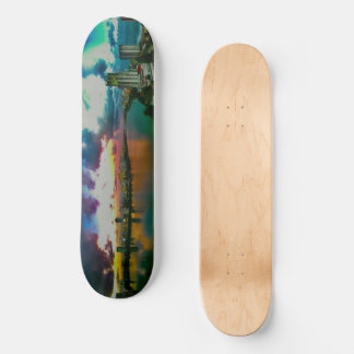 Kunst op skateboard van de gemeente San Juan Puert