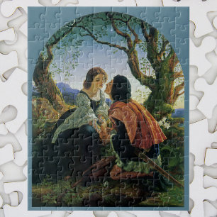  kunst, overs in Dusk, Sir Joseph Noel Paton Legpuzzel