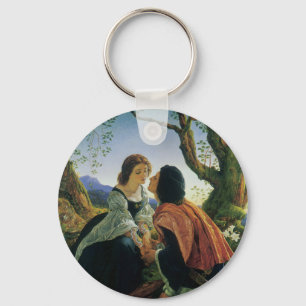 kunst, overs in Dusk, Sir Joseph Noel Paton Sleutelhanger