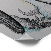 Kunst, pinguïns, peuteren, tekenen, kunst poster (Hoek)