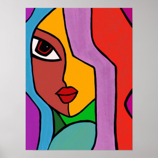 kunst poster (Voorkant)