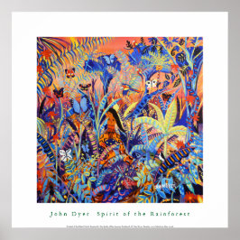 Kunst Poster: Geest van het Amazonewoud Poster