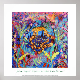 Kunst Poster: Geest van het Amazonewoud Poster