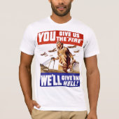 kunst propaganda Poster T-shirt (Voorkant)