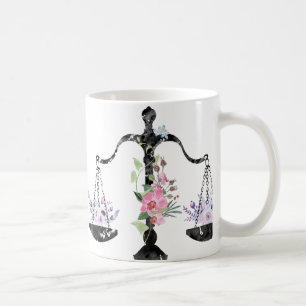 Kunst Rechtvaardigheidsschaal Koffiemok