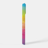 Kunst Regenboog kleurenverloop iPhone 15 Hoesje (Rechterkant)