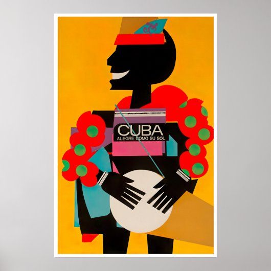 Kunst Reisposter Cuba Vintage Cuba Print (XR4051) (Voorkant)