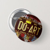 Kunst Ronde Button 5,7 Cm (Voorkant /achterkant)
