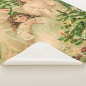  Kunst Russische kerstangels Sherpa Deken (3/4)