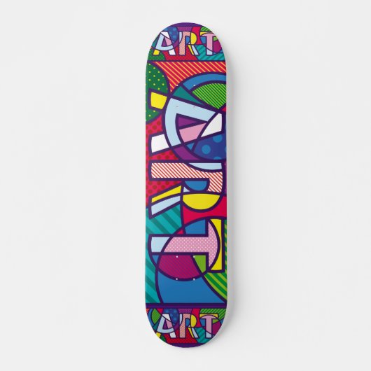 Kunst Skateboard (Voorkant)