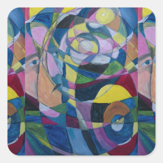 KUNST STICKERS DOOR KUNSTENARES PAULA REILLY.