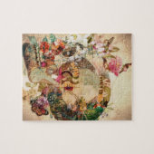 Kunst  suikerrietvloeren legpuzzel (Horizontaal)