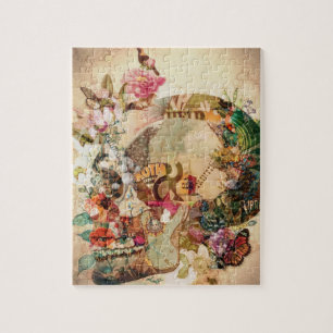 Kunst suikerrietvloeren legpuzzel