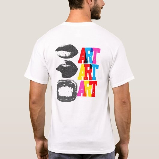 Kunst T-shirt (Achterkant)