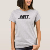 Kunst T-shirt (Voorkant)