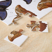 Kunst ter illustratie van  Butterflies Legpuzzel (Zijkant)
