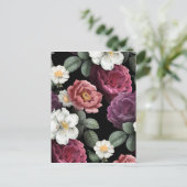 Kunst ter illustratie van Rozen Briefkaart (Staand voorkant)